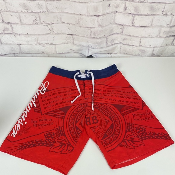 Budweiser Bathing Suit Mens - Picture 1 of 4